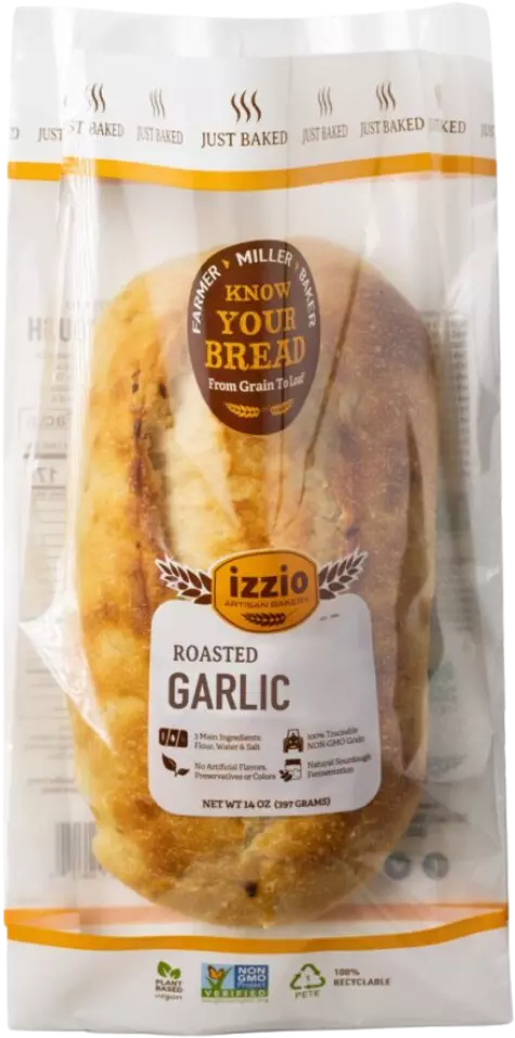 Artisan Unsliced Roasted Garlic Batard