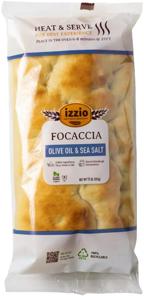 Olive Oil & Sea Salt Focaccia