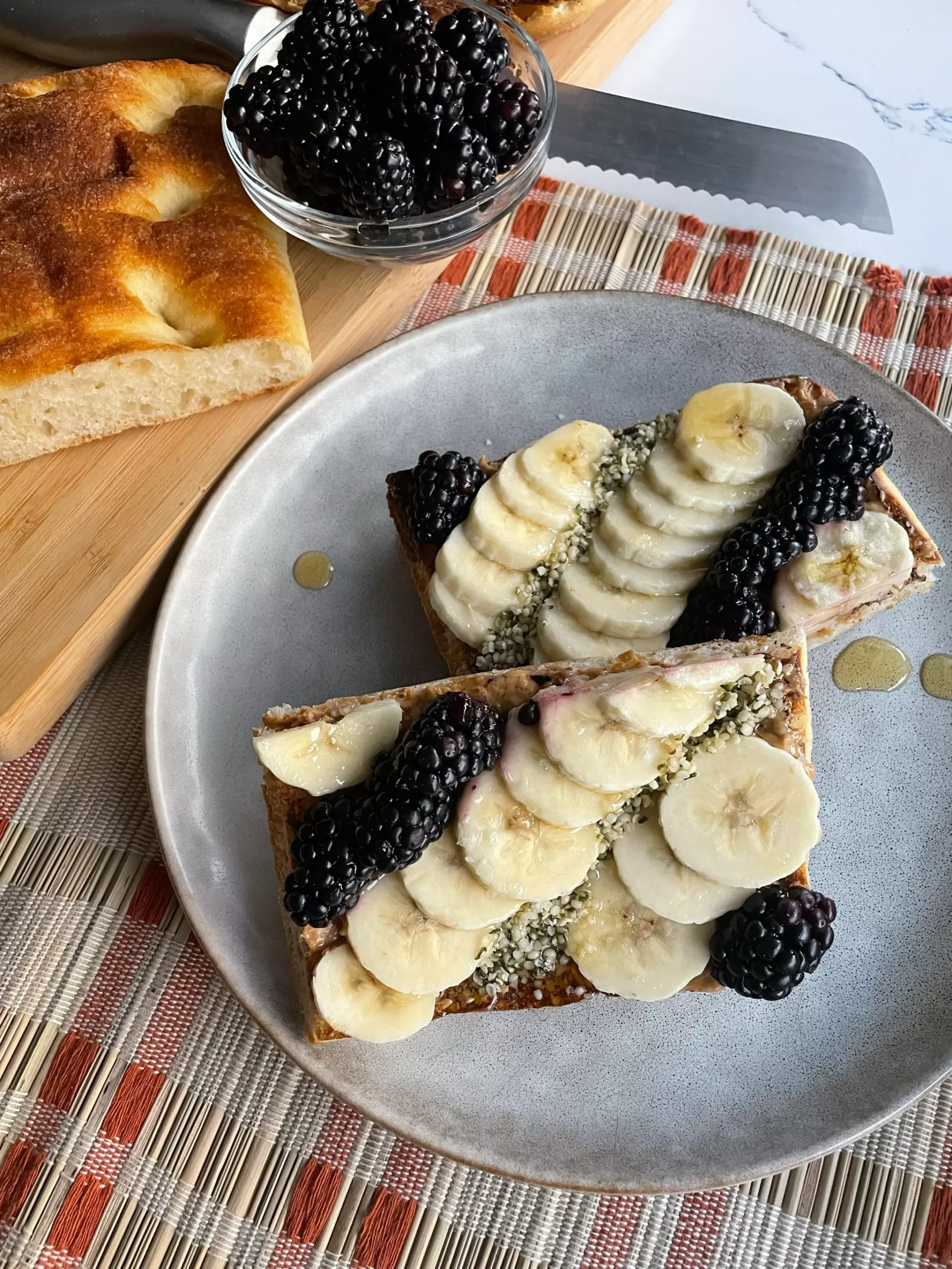 Fruity Maple Cashew Focaccia